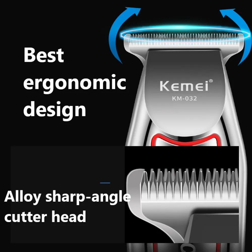 Kemei Hair Trimmer Electric Beard - Haircut